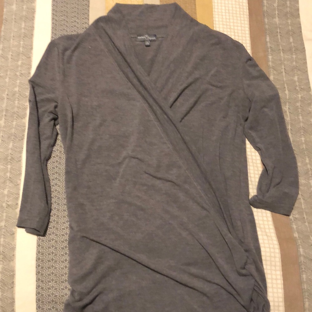 Market & Spruce crossover wrap top